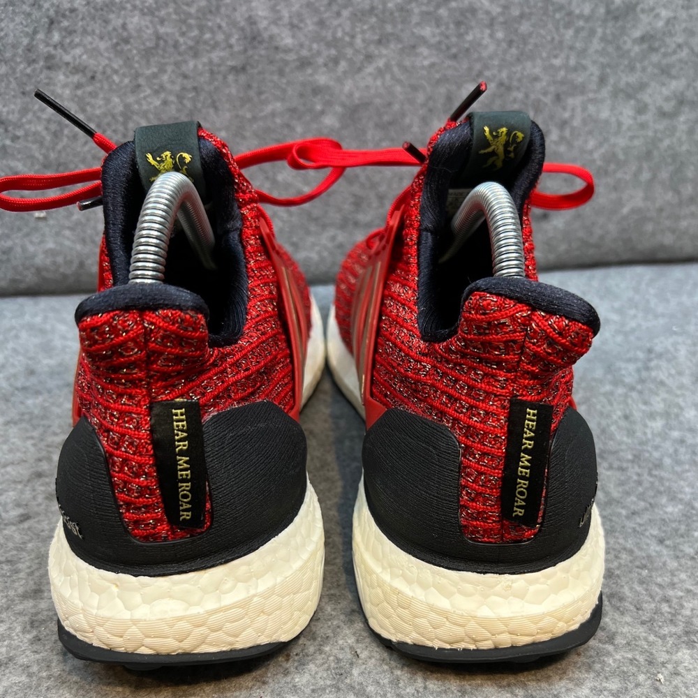 Adidas Ultraboost 4.0 Red Gold "Hear Me Roar" Women's Running Shoes Size 10 - Picture 6 of 7
